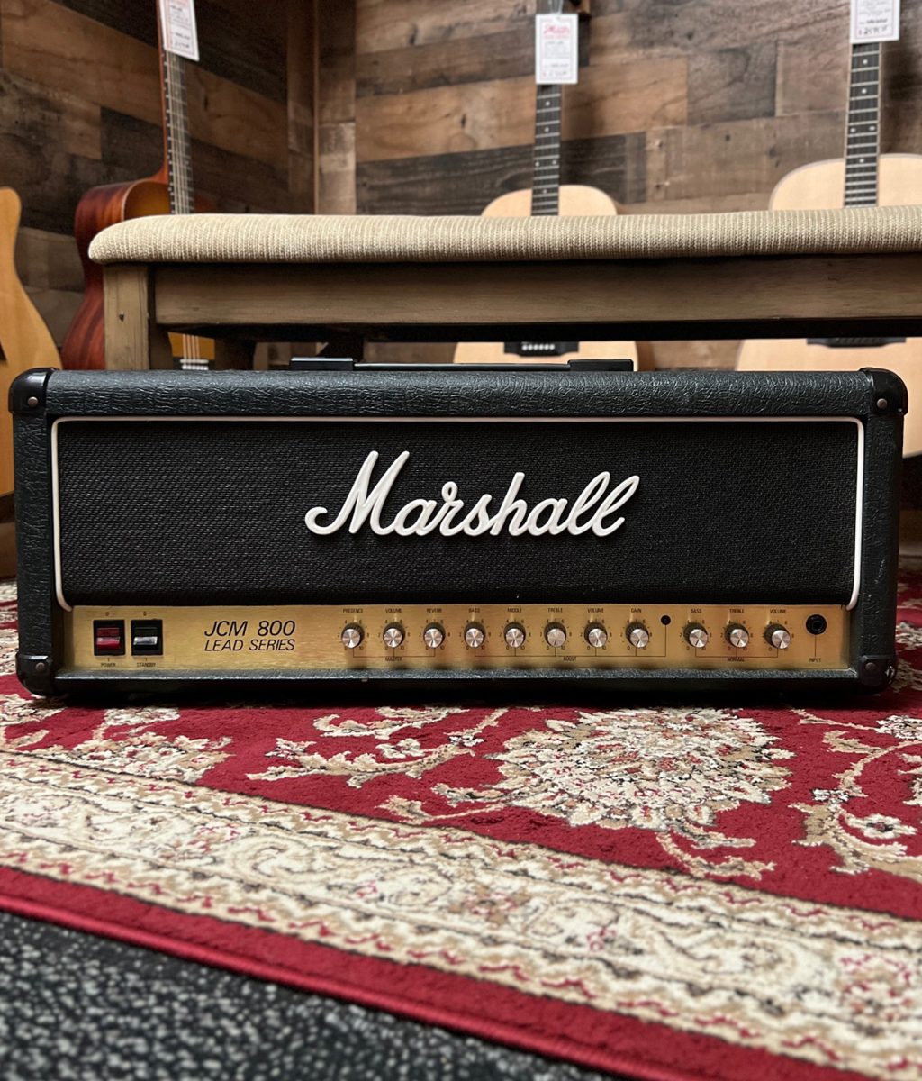 USED Marshall JCM 800 2210 Vintage 1987 100 Watt 2-Channel Tube Amp Head w/ Reverb - Made in the UK