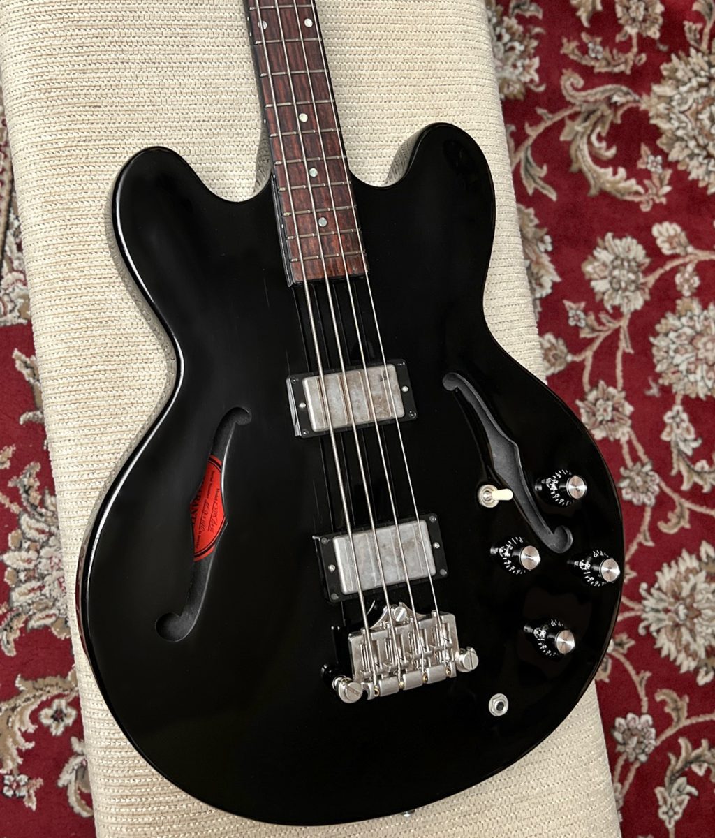 USED Gibson Custom ES-335 Semi-Hollow Bass 2013 w/ OHSC