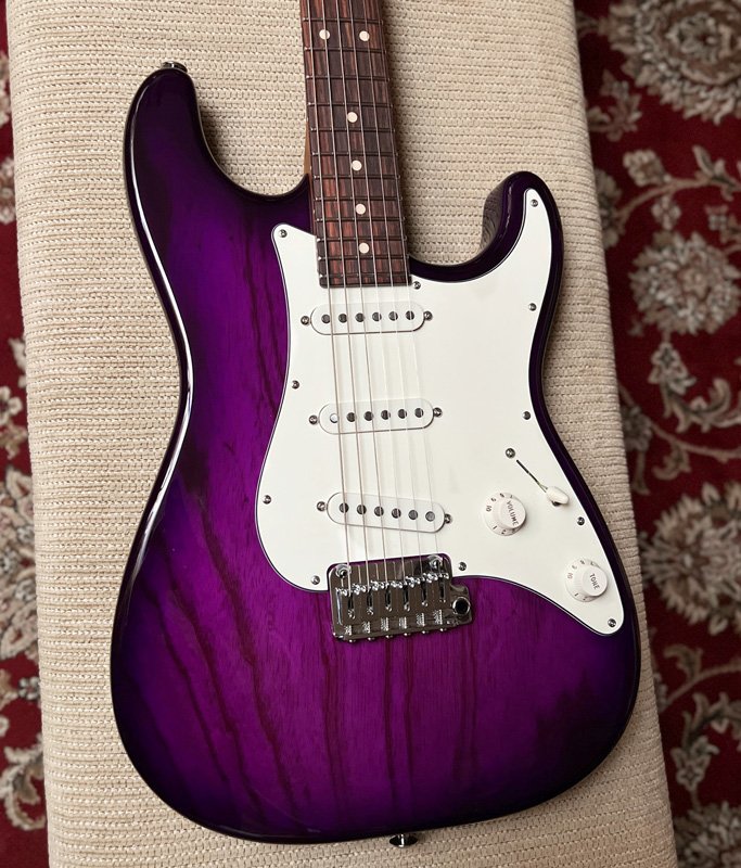 USED Suhr Custom Classic S Trans Purple Burst 2024 w/ OHSC