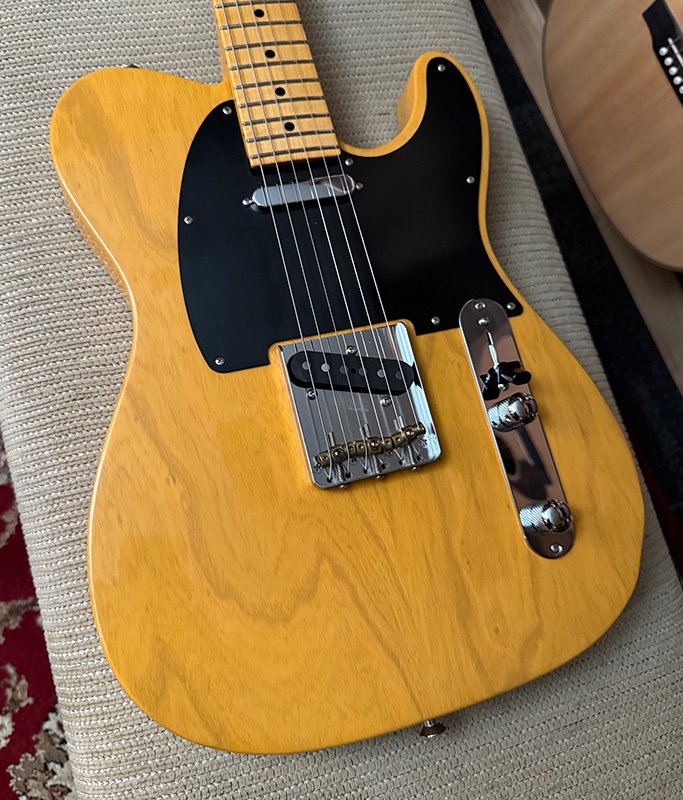 USED Suhr Classic T Antique - Trans Butterscotch - Light aging