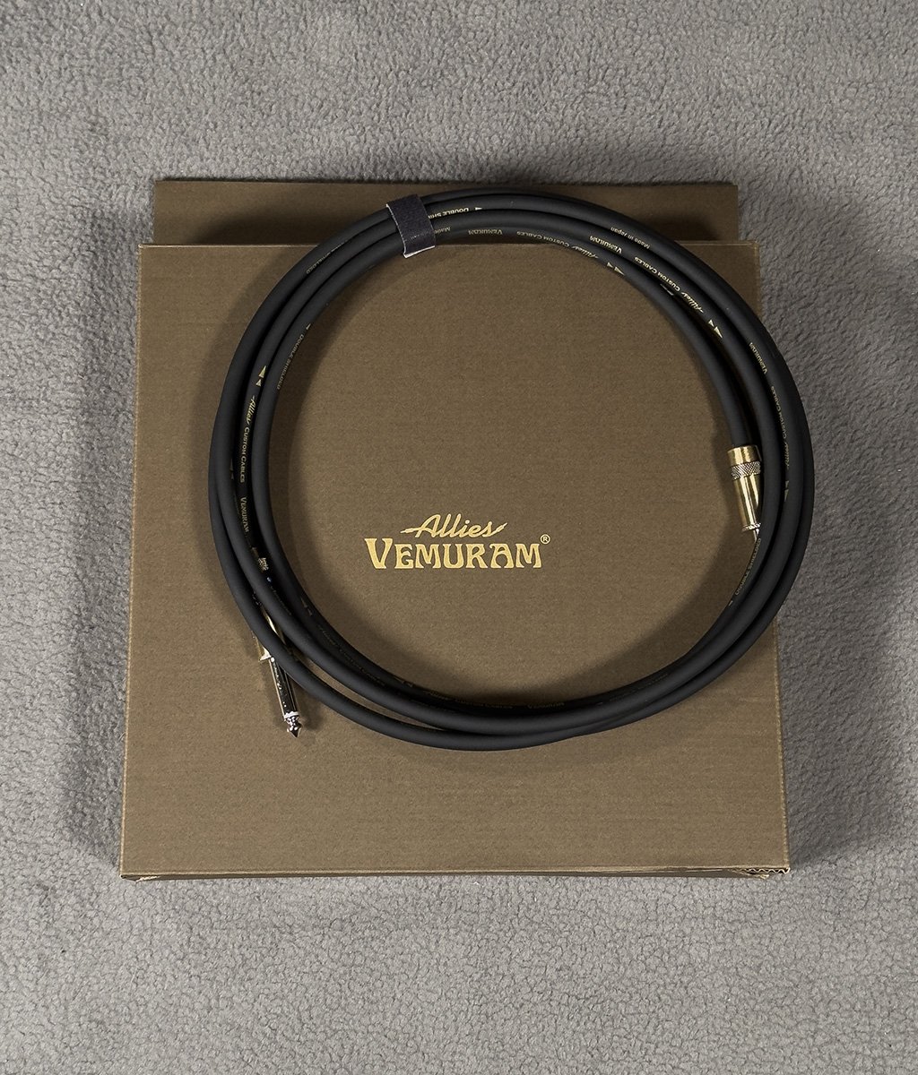 Vemuram Allies 10' Brass Cable - BBB-VM-SST/LST-10ft