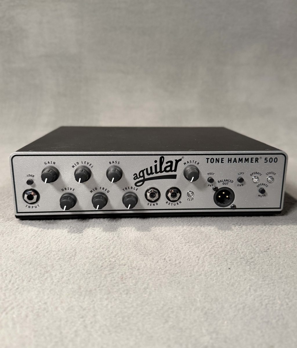 USED Aguilar Tone Hammer 500 V1 500-Watt Bass Amp Head