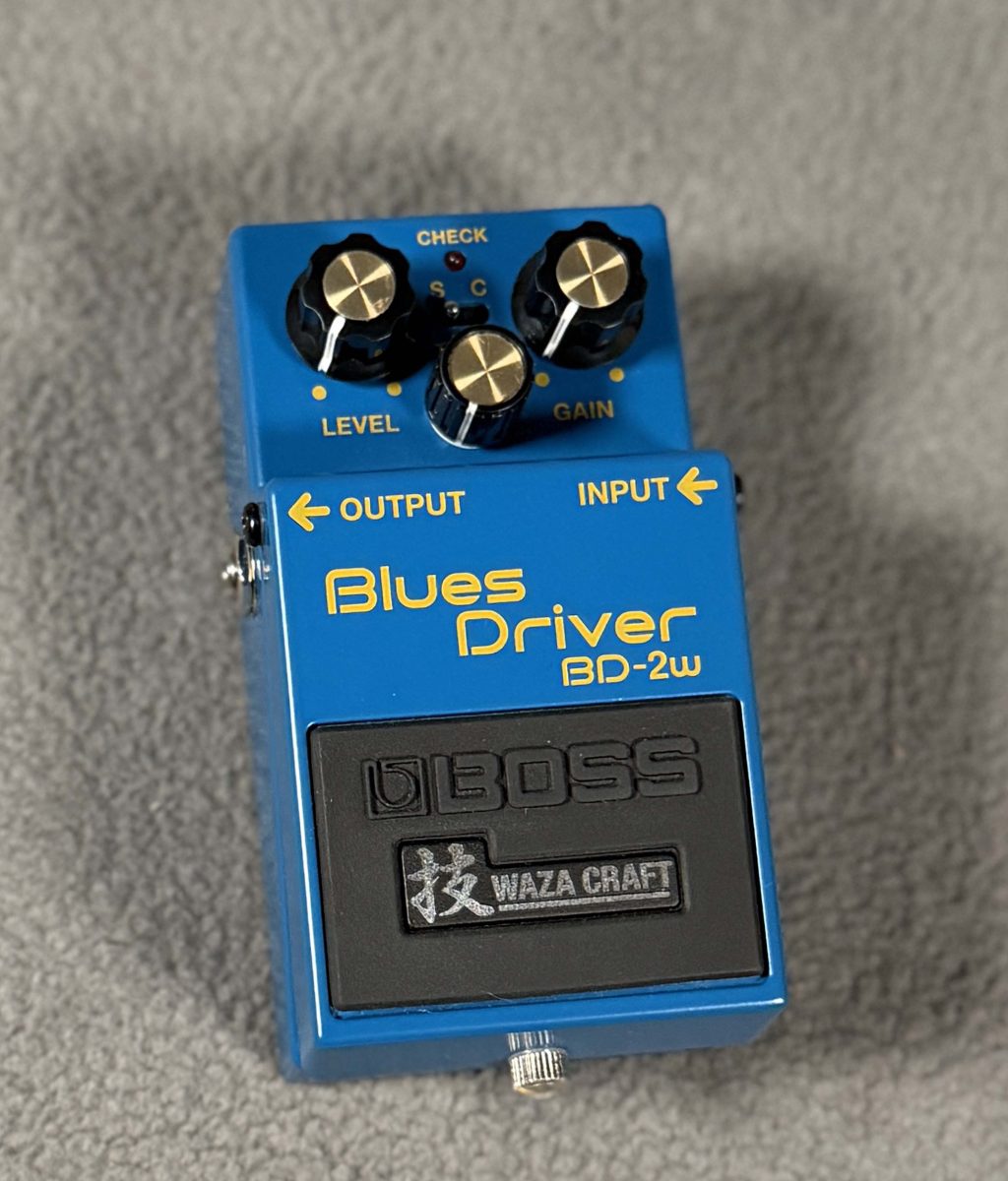 USED Boss BD-2w Blues Driver Waza Craft Overdrive Pedal MIJ