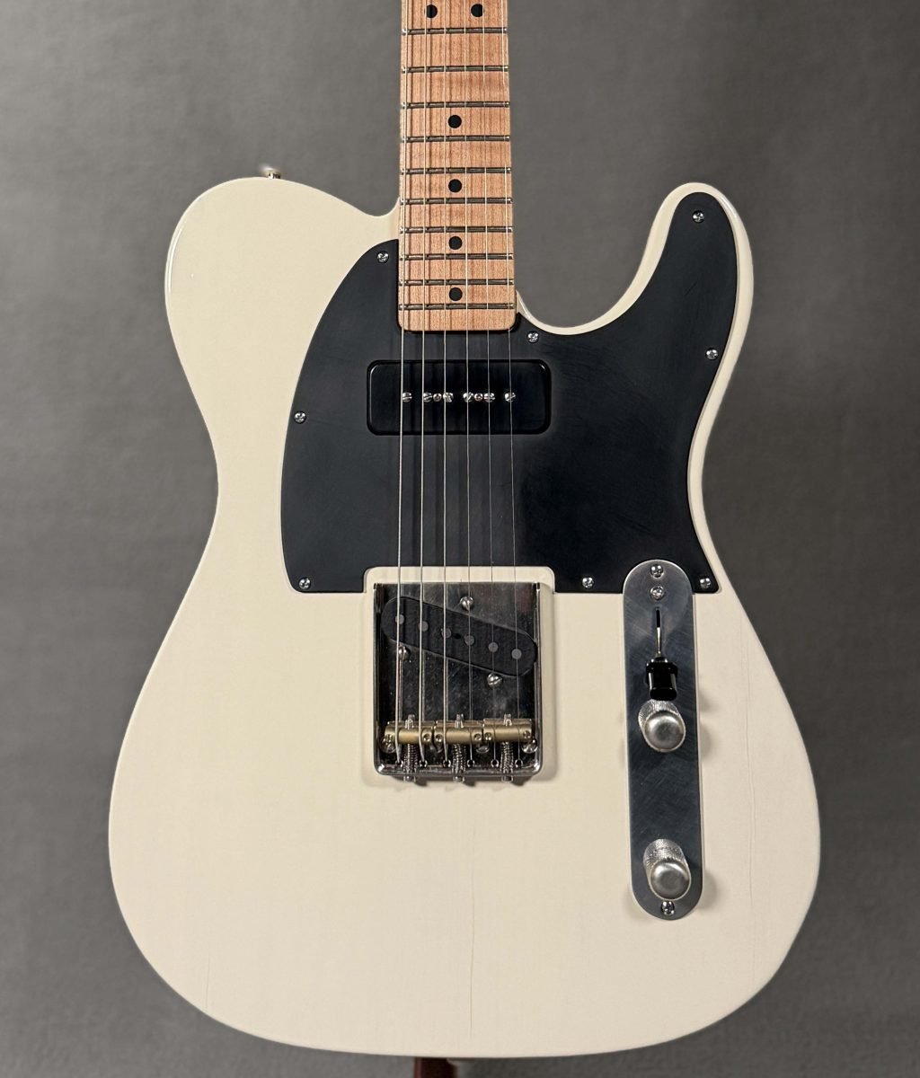 USED LsL Instruments T-Bone Era Series S/P90 Vintage Cream